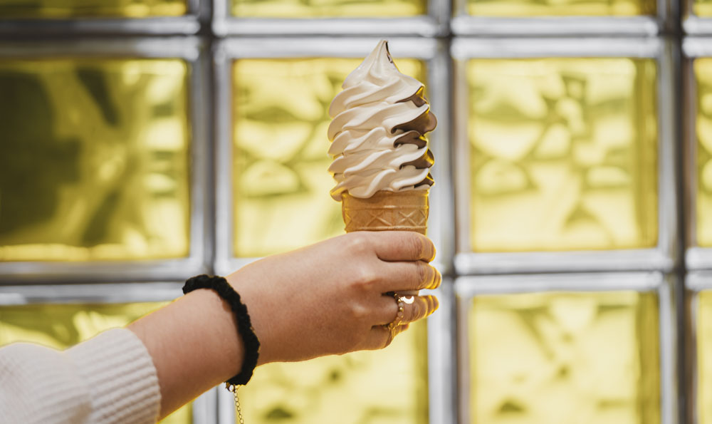 Helado de la máquina expendedora