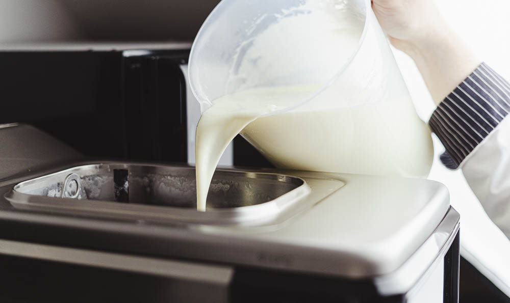 Base para helado de máquina