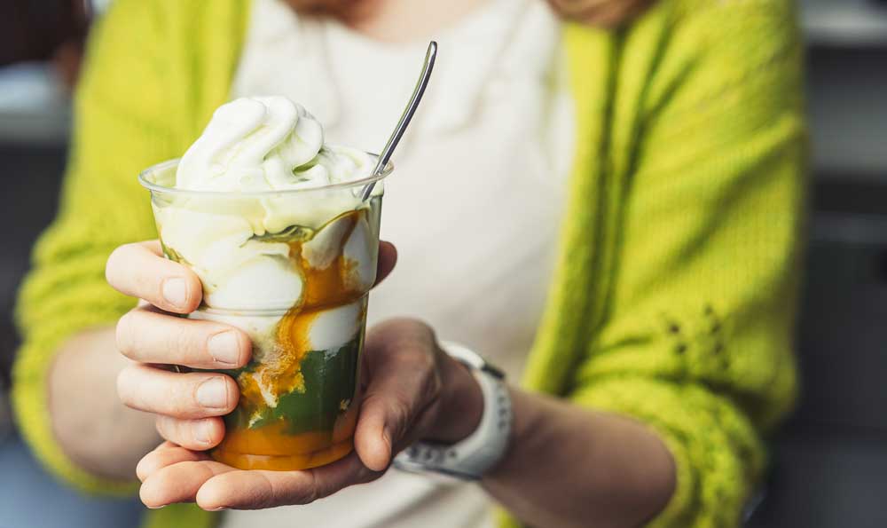 Helado de mango y matcha El futuro de los helados es la innovación basada en la calidad: es hora de experimentar