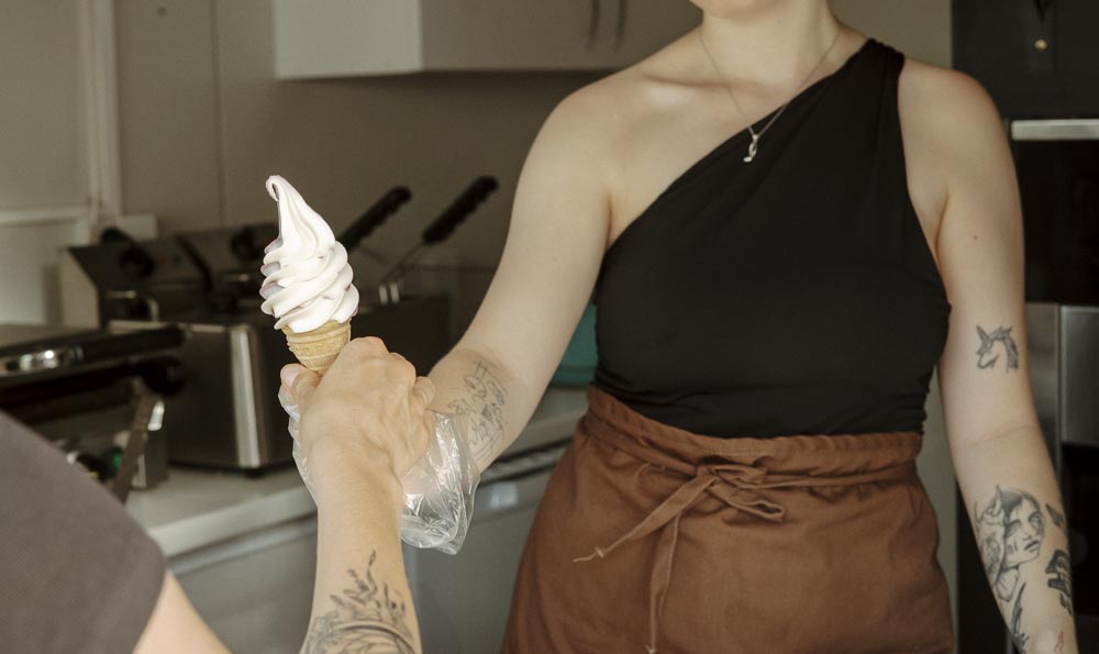 La ubicación: clave para la venta de helados