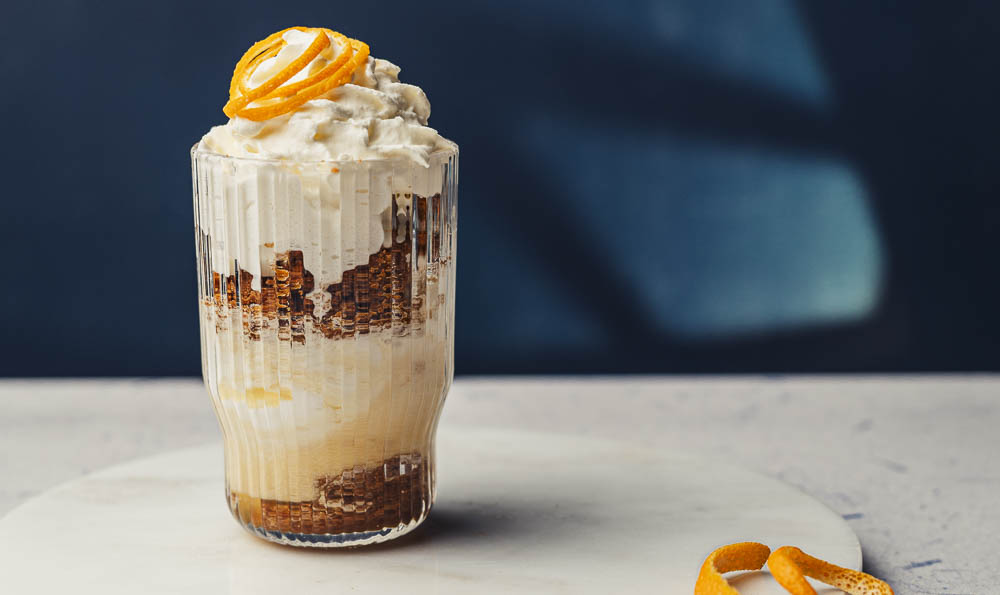 postres otoñales Orange Ginger Soft Cup