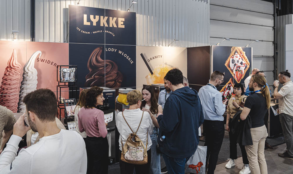 LYKKE at ice cream trade fairs LYKKE en Expo Sweet: