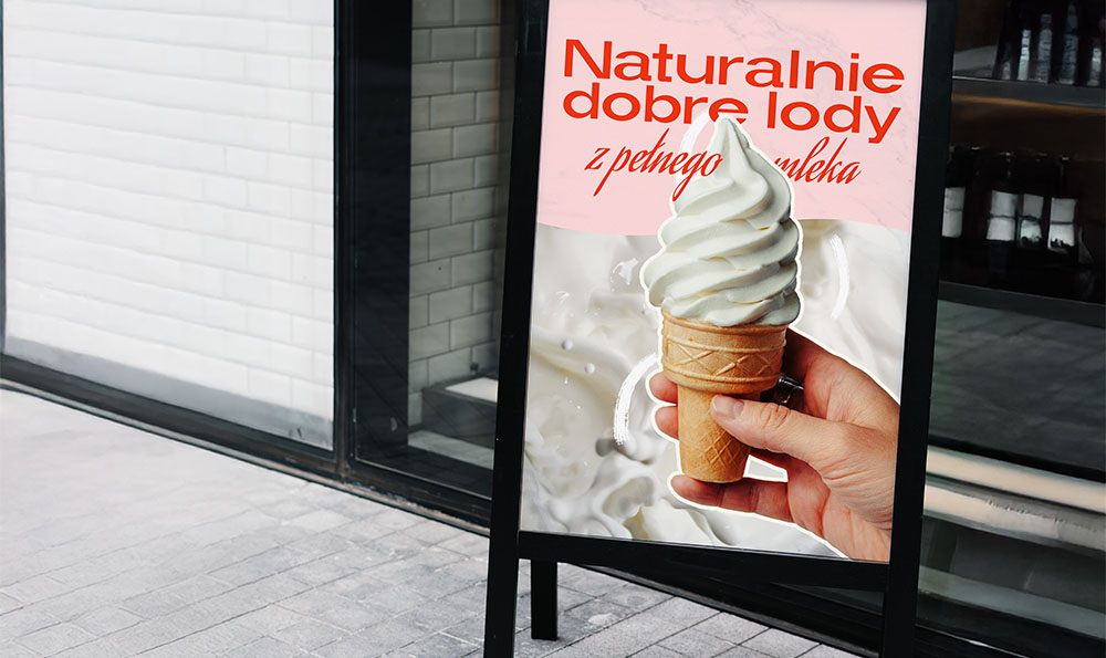 Puesto de helados cómo publicitarlo